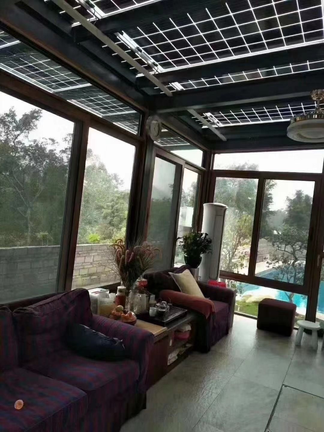 白银20kw+15kwh智能AI别墅太阳能发电系统